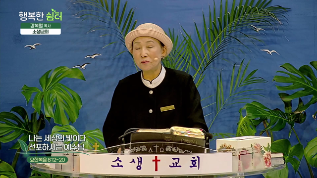 나는 세상의 빛이다 선포하시는 예수님